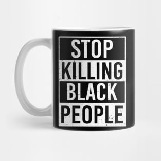 George Floyd Black Lives Matter Stop Killing Black People Mug